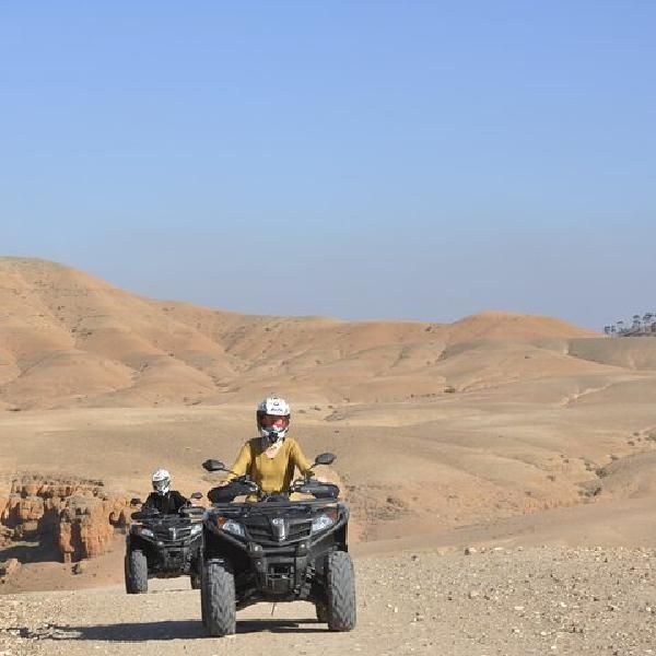 Quad ride + Camel + dinner with show departure from Marrakech